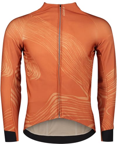 Q36.5 Gregarius Hybrid Dolomites Trui Met Lange Mouwen Oranje 2XL Man