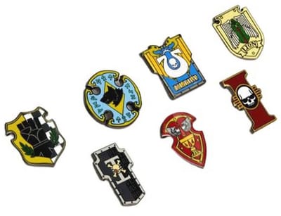 Kleurrijke Heraldrieën en Themas voor Warhammer 40k - Pin1 PC, Zink