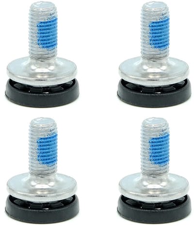 Dailygoods- Fietsbouten M8 - Waterdichte Crankstelschroeven - Stalen Schroeven - 4 Stuks - Corrosiebestendig - Geschikt voor Fietsen - Fietsschroeven