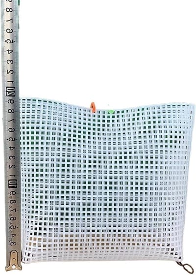 Plastic Plaat - Brei Net - Handwerk Projecten - Gemakkelijk Te Snijden - S Maat - Wit