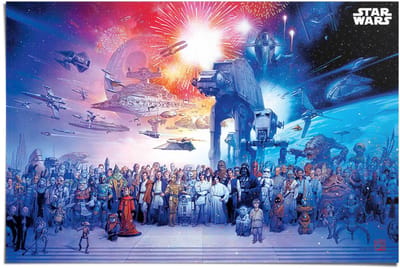 Poster Star Wars - universe - 61 x 91,5 - Papier - REINDERS
