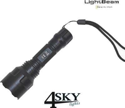 Led handzoeklicht oplaadbaar inclusief batterij - Campinglamp - Led zaklamp