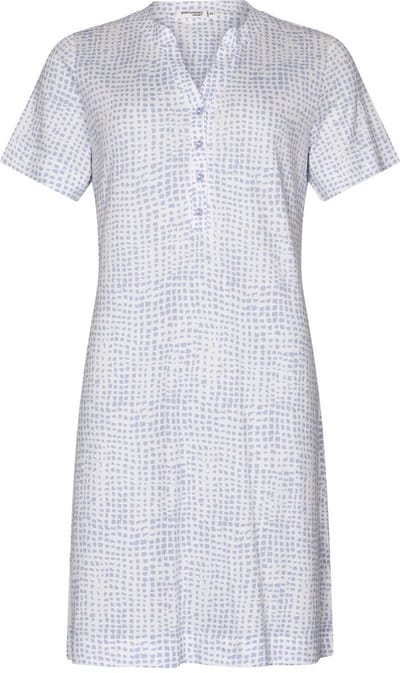 Dames Nachthemd Pastunette Premium - Soft Sketches - Katoen/Modal - Maat 54
