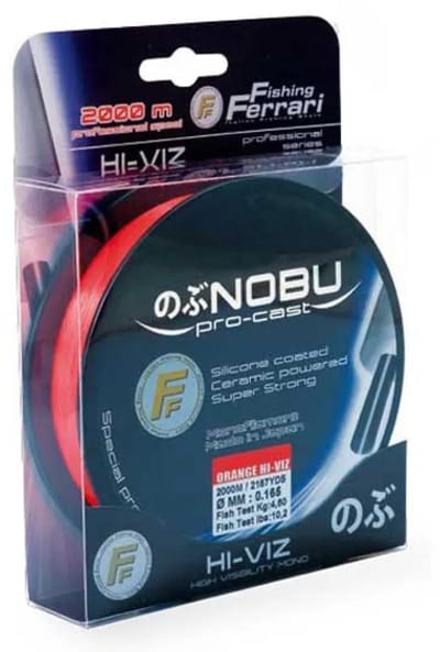 Lineaeffe Nobu Procast Monofilament 2000 M Oranje 0.185 mm