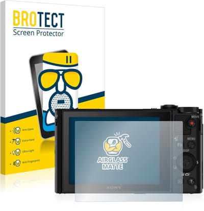 BROTECT - Screenprotector voor Sony Cyber-Shot DSC-HX90 - Folie Beschermfolie Beschermglas matte
