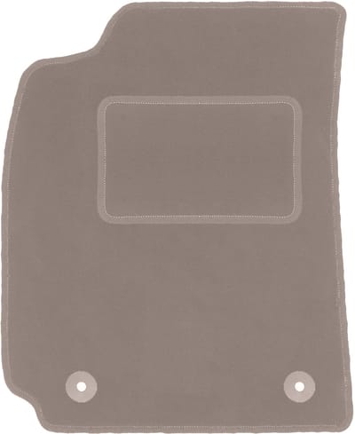 Beige bestuurdersmat voor: Audi A4 B5 FL sedan, stationwagen, avant (1999-2001)