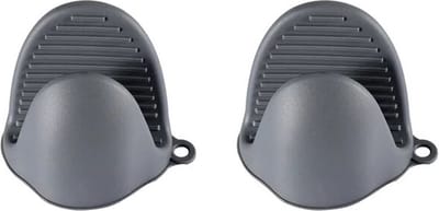 Waledano® Keukenhandschoen - Antiverbranding - Antislip Siliconen Handschoenen - Siliconen Ovenwanten - Warmtebestendig - Hittebestendige Pannenlappen - 2 Stuks