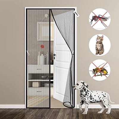 Insectenscherm voor Deur - Magnetisch, Wasbaar en Transparant (170 x 250 cm)
