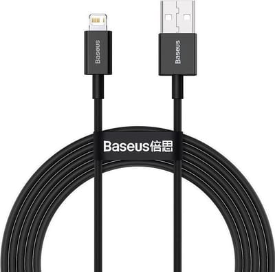 Baseus - Superior - kabel USB - Lightning 2,4 A - 2 - m - zwart - (CALYS-C01)