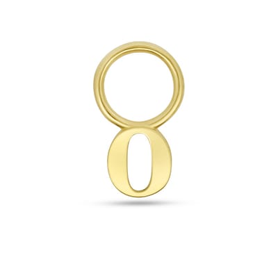 New Bling - 9NBG-O157-0 - 14K geelgoud – Bedel – Nummer 0