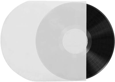 Dailygoods- Platenhoezen 100 Stuks - Beschermhoezen Vinyl - Antistatisch - Slijtvaste Hoes - 7 Inch - 18x18cm - Platenzakken