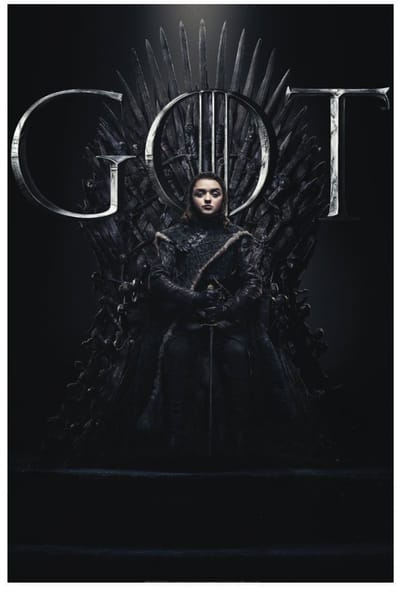 Game Of Thrones Arya Stark GOT Poster 20x30 cm
