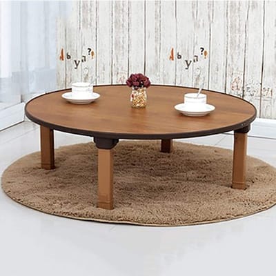 Klaptafel - Lage tafel - Zitkamer - Ruimtebesparend - 60x30cm - Bruin