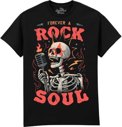 Forever A Rock Soul The Coloured House T-shirt XXL