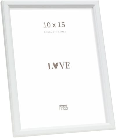 Deknudt Frames fotolijst S236K1 - wit hout - voor foto: 10x15 cm