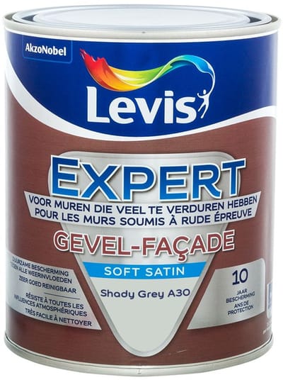 Levis - Expert Gevel Mix - Shady Grey A30 - Mengverf - 1 L