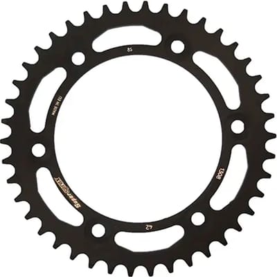 Aluminium motorfiets tandwieltje Supersprox RAL-1308:42