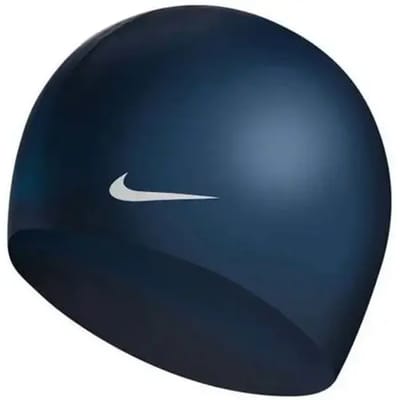 Nike Solid Silicone Adult Cap Midnight Navy