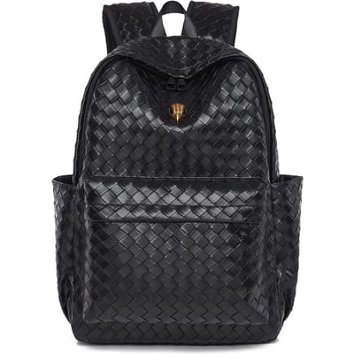 Sac à dos Sac à dos Tendance Léger Sacs d'excursion pour Hommes et Femmes Trajets quotidiens Sacs d'école pour Étudiants noir