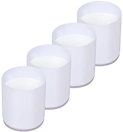 Meubelrisers Set van 4 - Verhoog Uw Meubels met 2 Inch - Stevige Stalen Tafel en Bed Verhogers voor Comfort en Ruimtebesparing