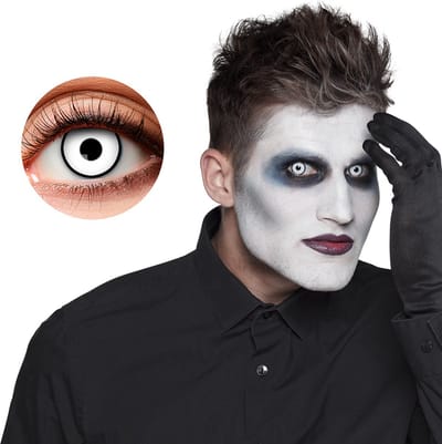 Boland - Paar weeklenzen Maniac - Volwassenen - Halloween en Horror - Halloween contactlenzen - Horror