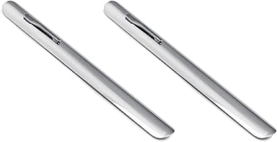 Tafelkruimelaar - Kruimelveger - Tafels Schoonmaken - Lichtgewicht Aluminium - 2 Stuks - Zilver