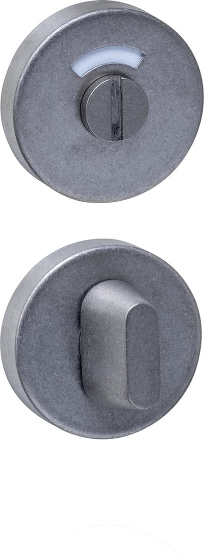 Intersteel WC-sluiting verdekt ø53x10mm met stift 8x8mm rvs getrommeld