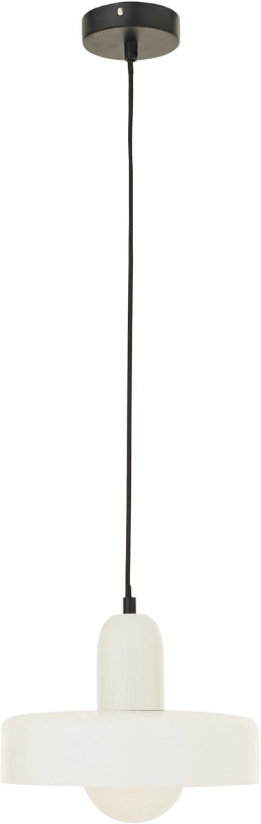 J-Line hanglamp Retro - glas - wit