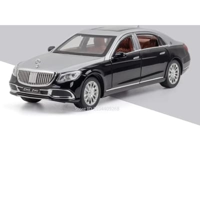 1:Modèle Réduit de Voiture de Sport S600 Échelle 1/24 Jouet Véhicules Miniatures en Métal Moulé sous Pression Portes Ouvrantes Son Lumière Modèles Ornements Hobby Cadeaux