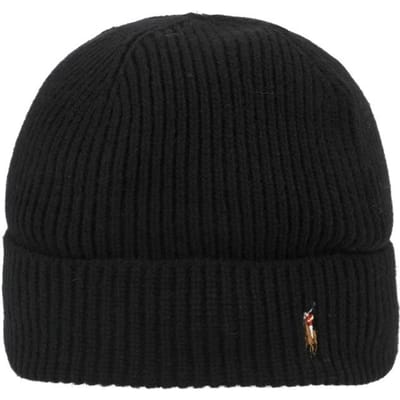 Polo Ralph Lauren Pony Brei Muts Pc1564 002 PC1564-002 black