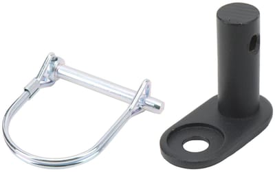 Dailygoods- Fietsaanhangerkoppeling Lichtgewicht - Koolstofstalen Koppeling - Compatibel met Fietsen/Electric Fietsen - Veiligheidsverbindingspin - Duurzaam Materiaal - Geschikt voor Fietskarren - Fietskoppeling