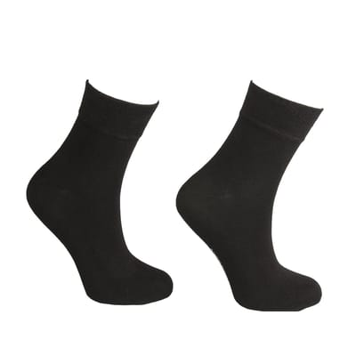 Soga - 6-Pack - Badstof Sportsokken - Lage Sneakerpasvorm - Heren / Dames - zwart - 40-46 - 002