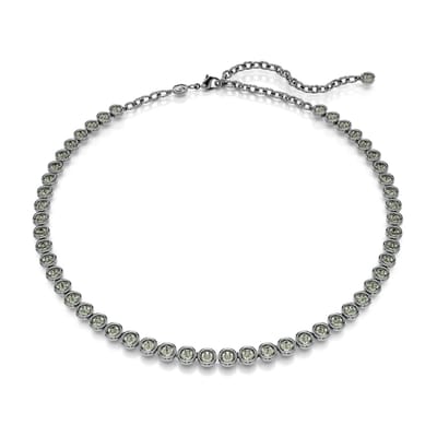 Swarovski Imber 5682593 - Dames - Ketting - Grijs - 42 CM