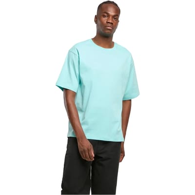 Urban Classics - Loose fit Heren Tshirt - S - Blauw