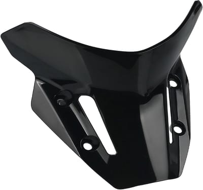Motorfiets Windscherm en Luchtdeflector voor MT-09, FZ-09 en MT-09 SP 2021-2023 - Zwart, Bescherming en Aerodynamica