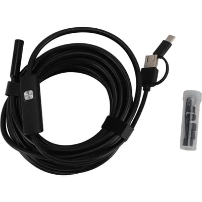 USB C Endoscoopcamera met Instelbaar LED-licht 8mm 1200P Boroscoop met Slangcamera IP68 Waterdicht