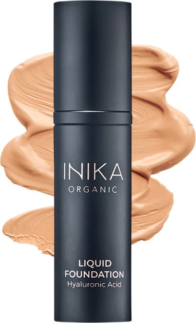 INIKA Organic - Liquid Foundation - Honey - Vegan - 100% Natuurlijk - Verzorgend - Voor de gevoelige huid