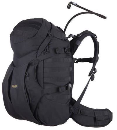 Source Tactical rugzak met waterzak Double D 45L - Zwart
