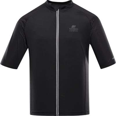 Alpine Pro Sagen 2 Korte Mouw Wielertrui Zwart M Man
