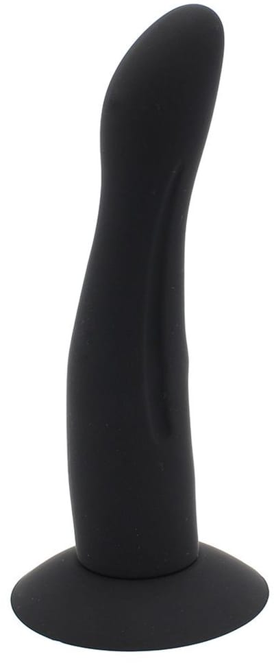 Kiotos - Siliconen Dildo Nr. 5 Met Zuignap & geschikt Voor strap-ons - Zwart