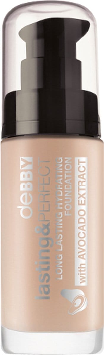 deBBY Lasting&perfect long lasting hydrating foundation Pompflacon Vloeistof 4 rose amber