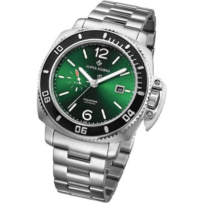 Alpha Sierra Automatic Phantom G002 Heren Horloge 44mm 5 ATM