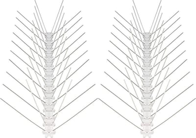 Vogelpinnen - 1.7m strip - Extra sterke Vogelwering - Volledig metaal - Duivenpin - Duivenpinnen - Vogelverjager - Duivenverjager