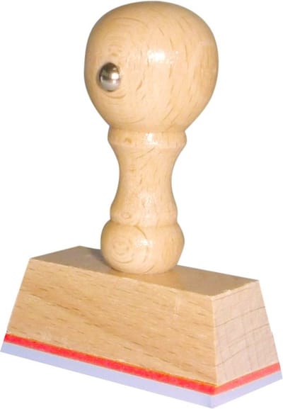 Handstempel 50x20 Mm - Stempels - Stempels volwassenen - Snelle Levering