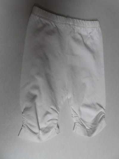 Legging - Meisjes - Wit - Effen - Tot onder de knieen - 18 maand 86