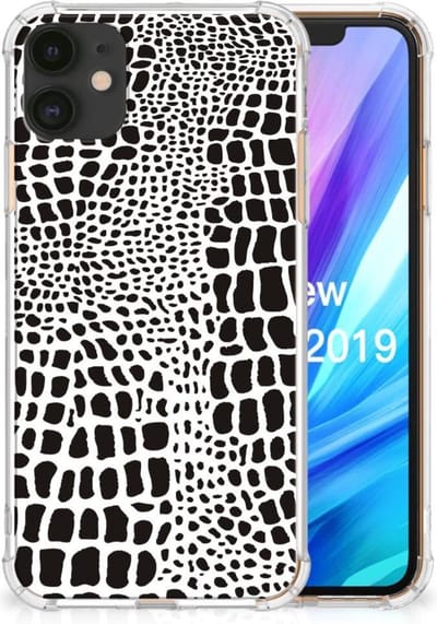Apple iPhone 11 Case Anti-shock Slangenprint