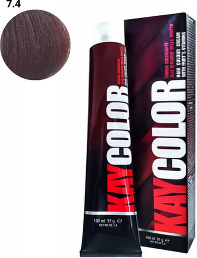 Kay Color - Kay Color Hair Color Cream 100 ml - 7.4
