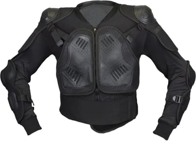 Beschermend Shirt met Borst-, Rug-, Elleboog- en Schouderprotectoren voor Mountainbike en Motorsport