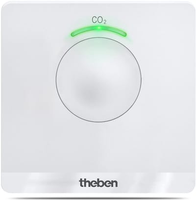 Mobiele CO2 Monitor - Luchtkwaliteitsensor met USB-kabel en LED Waarschuwingssysteem