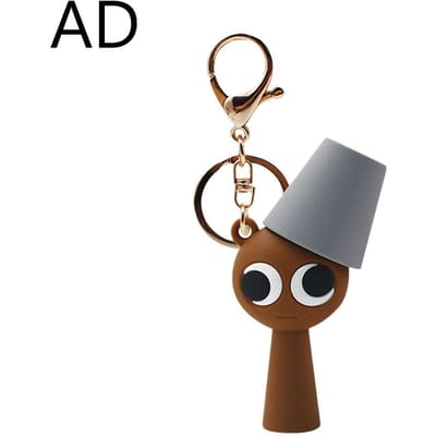 Cartoon Sprunki Sleutelhanger Schattige Sprunki Oren Raddy Grijs Brud Vineria Voor Meisje Jongen Tas Hanger Sleutelhanger Sieraden Fans Cadeaus Decor gray
